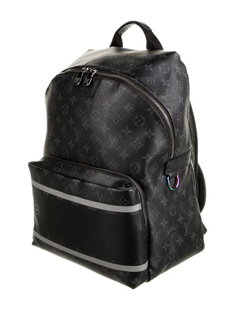 Louis Vuitton x Fragment Backpacks .